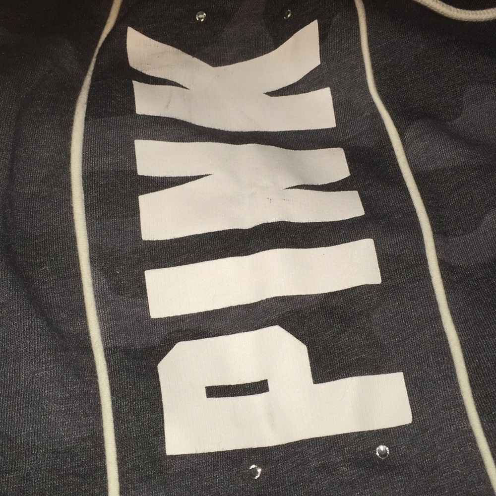 PINK blue colored camo sweats BNWOT - Picture 2 of 4